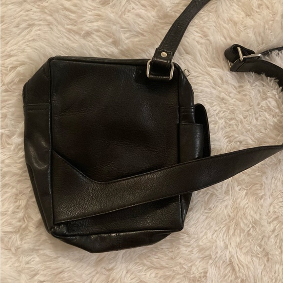 Vintage Puro Cuero authentic leather crossbody purse - Picture 5 of 14